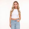 Tops | Olivia & Kate Witte Basic Ss-Top