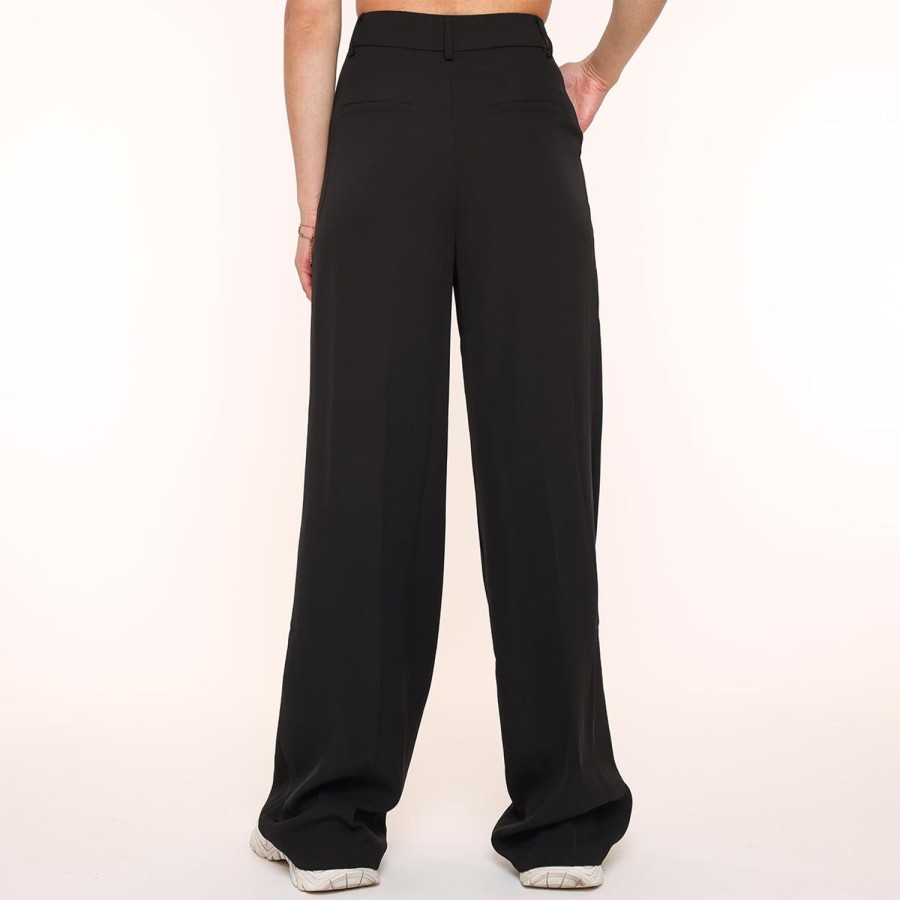 Broeken | Olivia & Kate Zwarte Wijde-Pantalon