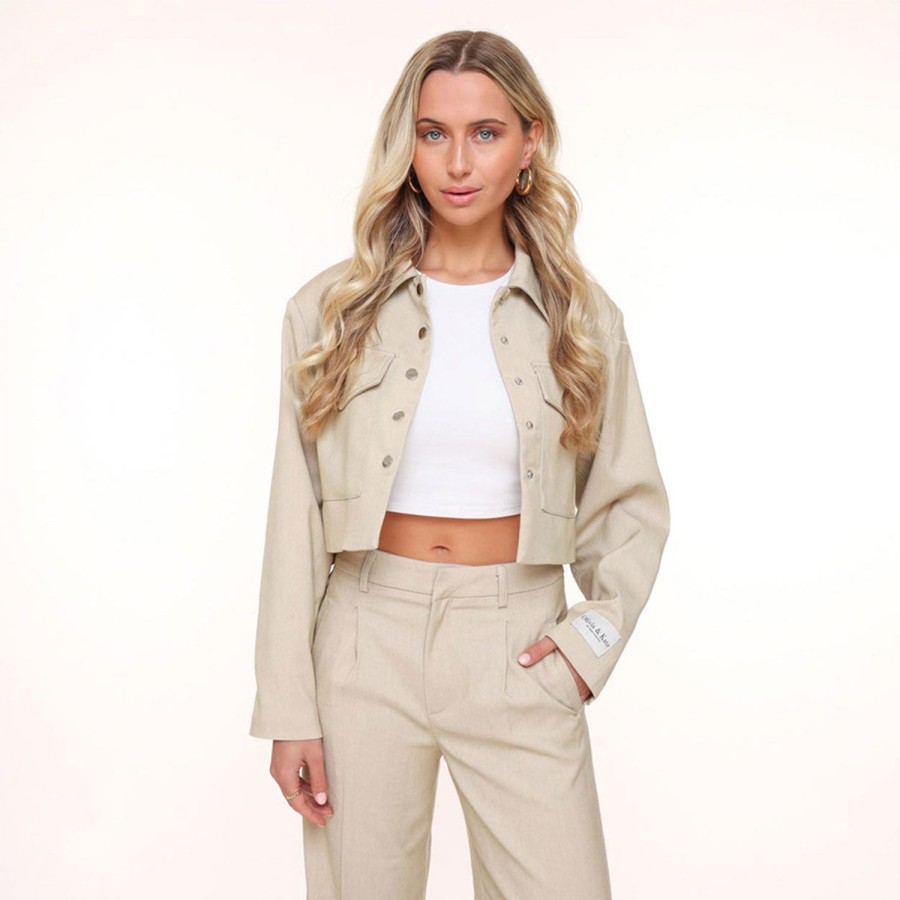 Jassen | Olivia & Kate Beige Studio Cropped-Jasje