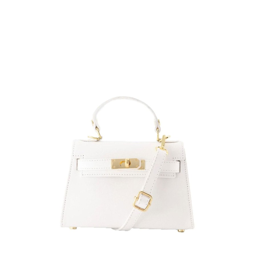 Tassen | Olivia & Kate Witte Gouden Details-Tas