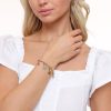 Armbanden | Olivia & Kate Gouden Trendy Bedels Dubbele Schakel-Armband