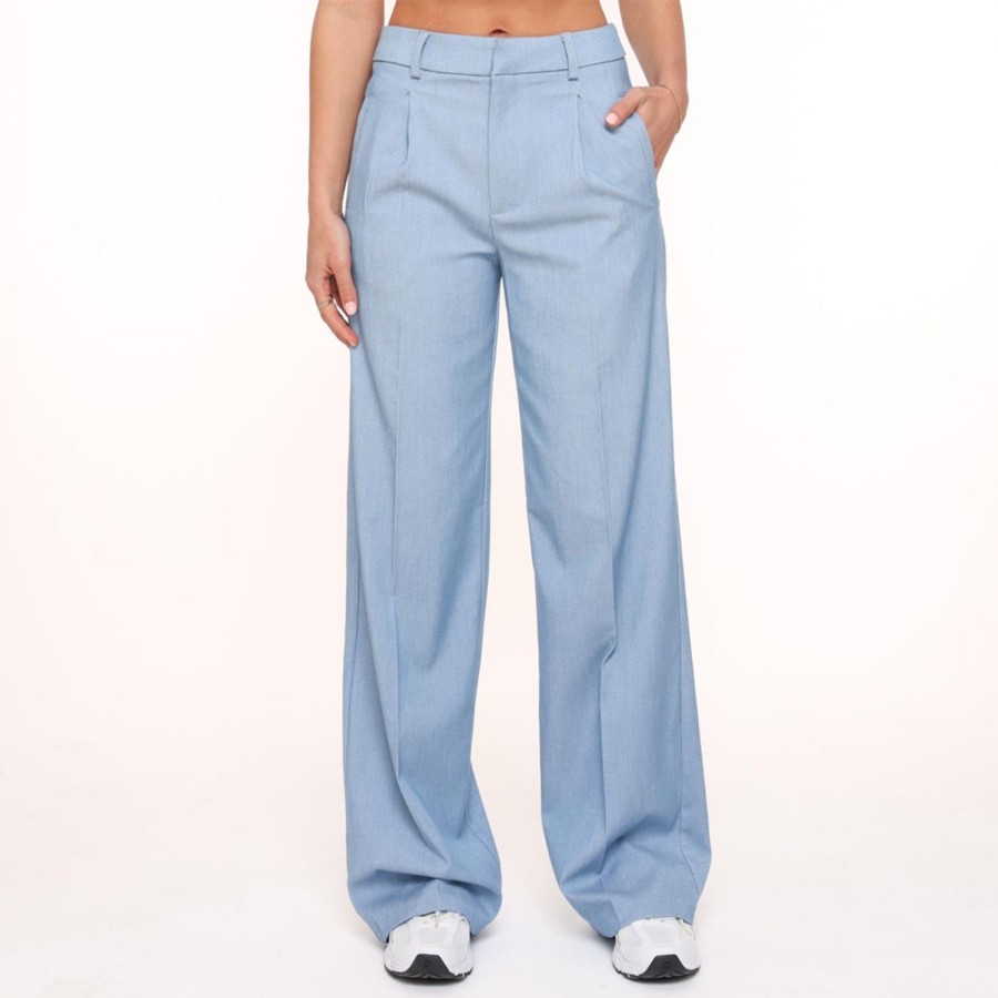 Broeken | Olivia & Kate Jeansblauwe Studio-Pantalon