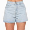 Shorts | Olivia & Kate Lichtblauwe Basic Denim-Short