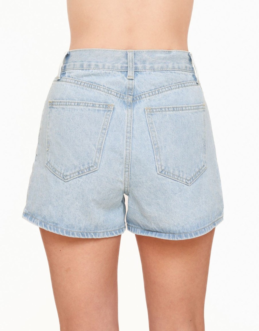 Shorts | Olivia & Kate Lichtblauwe Basic Denim-Short