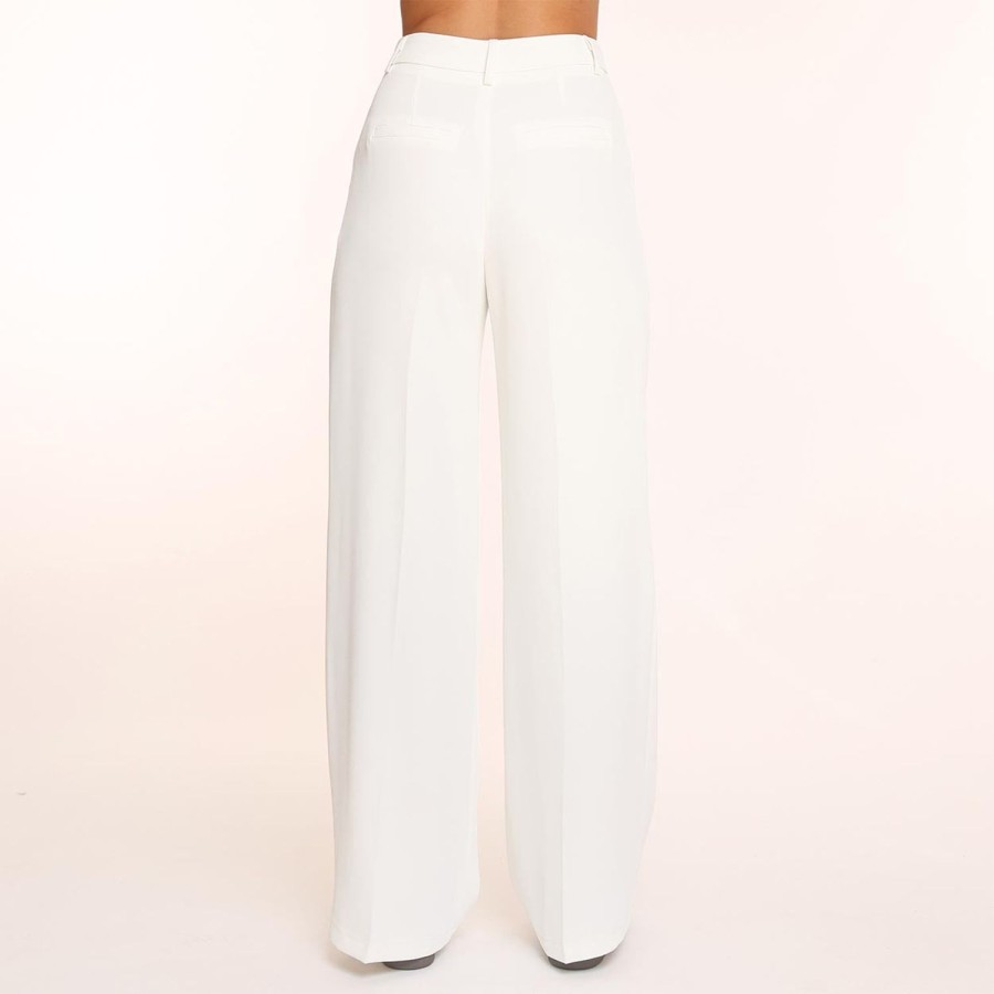 Broeken | Olivia & Kate Witte Wijde-Pantalon