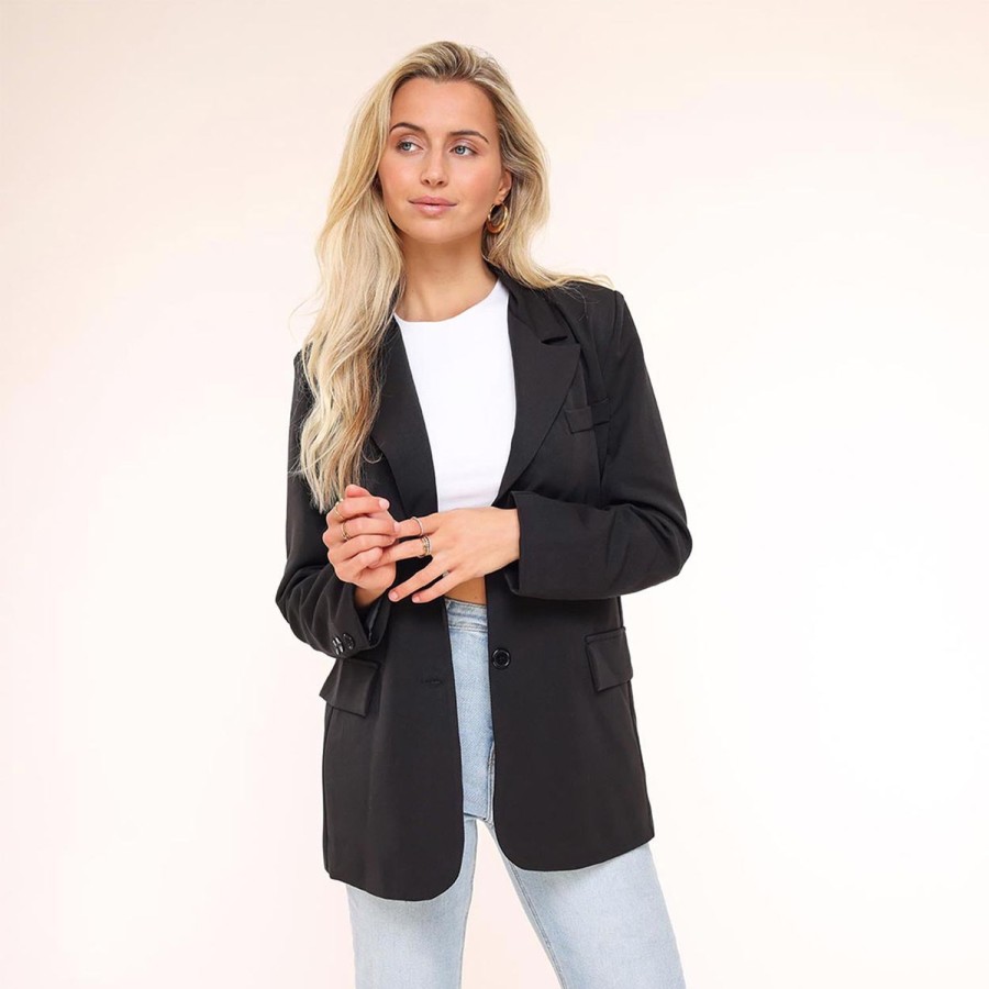 Blazers | Olivia & Kate Zwarte Classic-Blazer